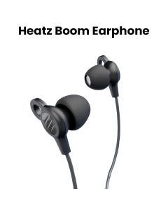 Heatz Boom Earphone - Black | ZE41