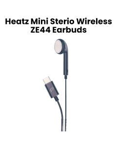 Heatz Mini Stereo Wireless Earbuds - Black | ZE44