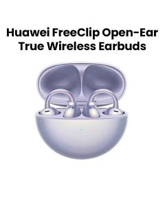 Huawei FreeClip Open- Ear True Wireless Earbuds- Purple