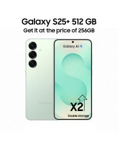 Samsung Galaxy S25+ Smartphone Mint 12GB+512GB | SM-S936BLGOMEA