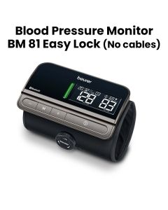 Beurer Easy Lock Blood Pressure Monitor - Black | BM81