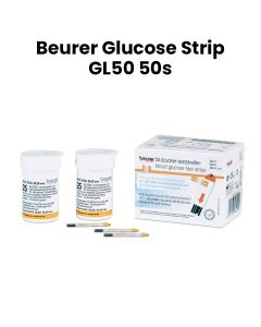 Beurer Glucose Strips 50-Pack - White | GL50