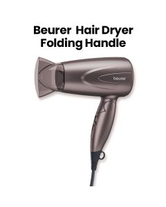 Beurer Compact Hair Dryer with Folding Design - Gray | HC17