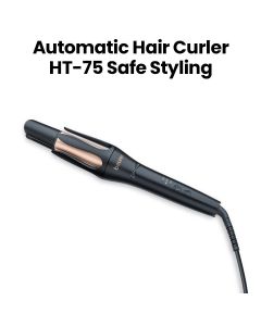 Beurer Automatic Curling Iron for Safe Styling - Black | HT75