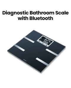Beurer Diagnostic Bathroom Scale - Black | BF720