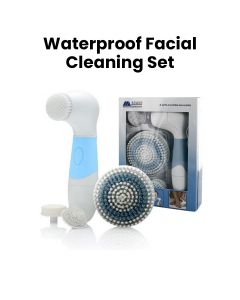 Mabis Waterproof Facial Cleaning Set - White | SR03A