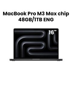 Apple MacBook Pro 16" M3 Max Chip 16-Core CPU 40-Core GPU 48GB RAM 1TB SSD (English) - Space Black | MUW63ZS/A