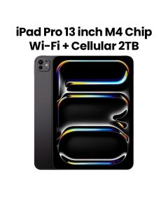 Apple iPad Pro 13" M4 Wi-Fi + Cellular 2TB Standard Glass - Space Black | MVXY3AB/A