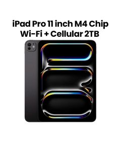 Apple iPad Pro 11" M4 Wi-Fi + Cellular 2TB Nano-Texture Glass - Space Black | MWRR3AB/A