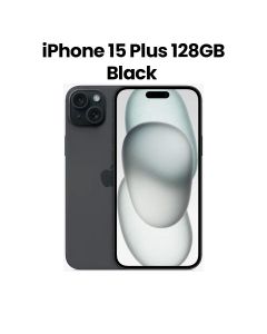 Apple iPhone 15 Plus 128GB Smartphone - Black | MU0Y3AA/A