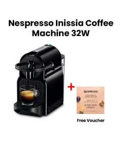 Nespresso Inissia Coffee Machine - Black | D40-ME-BK-NE4