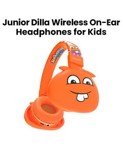 Moxedo Junior Dilla Wireless On-Ear Headphones - Orange | MX-WH011
