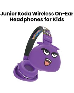 Moxedo Junior Koda Wireless On-Ear Headphones - Purple | MX-WH015