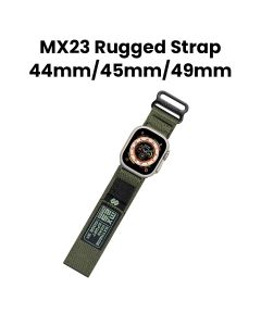 Moxedo MX23 Sports Rugged Strap 44/45/49mm - Army Green | MX-AWS012