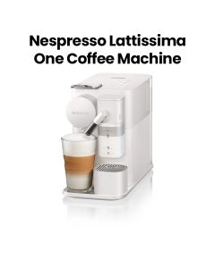 Nespresso Lattissima One Coffee Machine - White | F121-ME-WH-NE