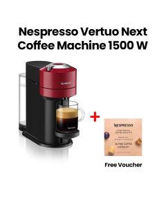 Nespresso Vertuo Next Premium Coffee Machine - Red | GCV1-GB-RE-NE