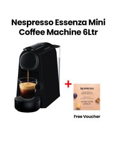 Nespresso Essenza Mini Coffee Machine - Black | D30-ME-BK-NE2