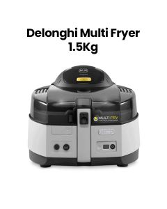 Delonghi Multi Fryer GCC Classic 1.5KG 220/240V 50/60 - Silver & Black | FH1163/1 0125392009
