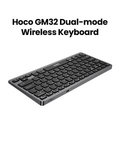 HOCO Wisdom Wireless Dual-Mode Keyboard - English Version - Black | GM32
