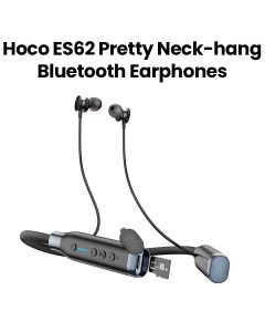 HOCO Pretty Neck-Hang Bluetooth Earphones - Black | ES62