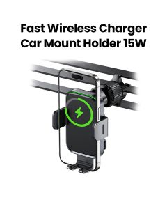Acefast Car Wireless Charging Holder - Black | D17