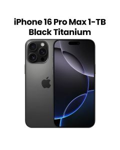 Apple iPhone 16 Pro Max 1TB Smartphone 6.9-inch - Black Titanium | MYWQ3AE/A