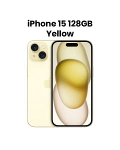 Apple iPhone 15 128GB - Yellow |  MTP23AA/A