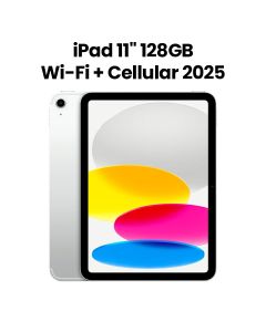 Apple 11-inch iPad Wi-Fi + Cellular 128GB - Silver | MD7F4AB/A