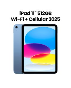 Apple 11-inch iPad Wi-Fi + Cellular 512GB - Blue | MD7Q4AB/A