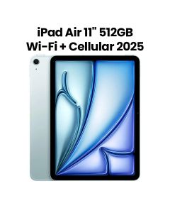Apple 11-inch iPad Air Wi-Fi + Cellular 512GB - Blue | MCG54AB/A