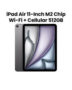 Apple 11-inch iPad Air Wi-Fi + Cellular 512GB - Space Grey |MUXM3AB/A