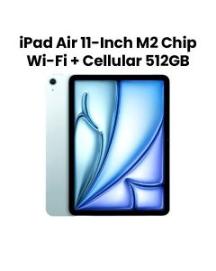 Apple 11-inch iPad Air Wi-Fi + Cellular 512GB - Blue |MUXN3AB/A
