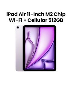 Apple 11-inch iPad Air Wi-Fi + Cellular 512GB - Purple |MUXQ3AB/A