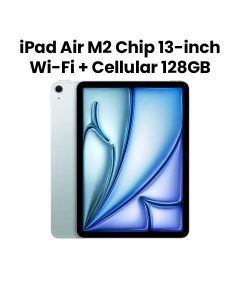 Apple iPad Air 13-inch Wi-Fi + Cellular 128GB - Blue |MV6R3AB/A