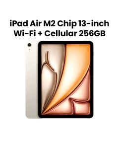 Apple iPad Air 13-inch Wi-Fi + Cellular 256GB - Starlight |MV6X3AB/A