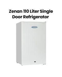 Zenan Single Door Refrigerator - White |  ZBC-160G