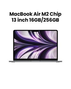 Apple MacBook Air 13" with M2 Chip 8-Core CPU & 8-Core GPU, 16GB RAM, 256GB SSD - Space Grey |MC7U4ZS/A