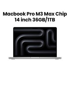 Apple MacBook Pro 14-inch M3 Max Chip 14-Core CPU 30-Core GPU 1TB SSD - Silver |MRX83AB/A