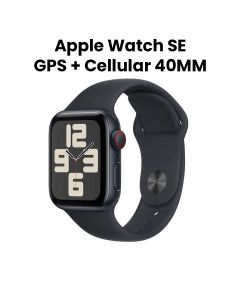 Apple Watch SE GPS + Cellular 40mm Midnight Aluminium Case with Midnight Sport Band   | MXGD3QA/A