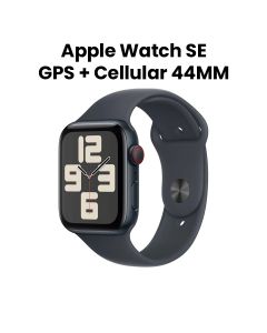 Apple Watch SE GPS + Cellular 44mm Midnight Aluminium Case with Midnight Sport Band   | MXGM3QA/A