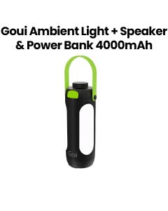 Goui Ambient Light Foldable + Speaker + Power Bank 4000mAh - Black |G-TRILIGHT