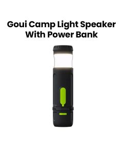 Goui Camp Light + Speaker + Power Bank 4000mAh - Black |G-PBSPLI-K