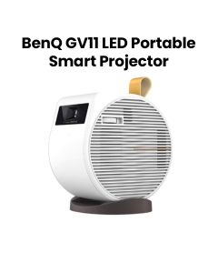 BenQ Smart Portable Projector with Rotating Angle, Android TV, Wireless Casting |GV11