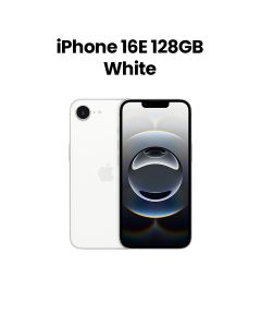 Apple iPhone 16E 128GB - White | MD1G4AE/A