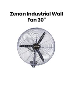 Zenan GG021 30" Industrial Wall Fan - Black |  ZIF-30WF