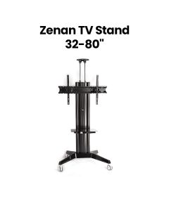 Zenan TV Stand for 32-80" TVs 70KG - Black |ZTS-CT003