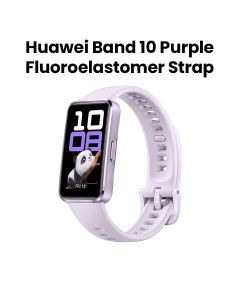Huawei Band 10 Purple - Purple Fluoroelastomer Strap 