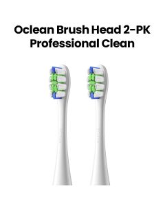 Oclean Professional Clean Brush Head (2-Pack) - White | C04000269