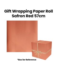 Gift Wraping- Safron Red Paper Roll