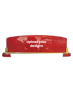 Customized Wooden Name Desk  with Your Personalized Design-Medium